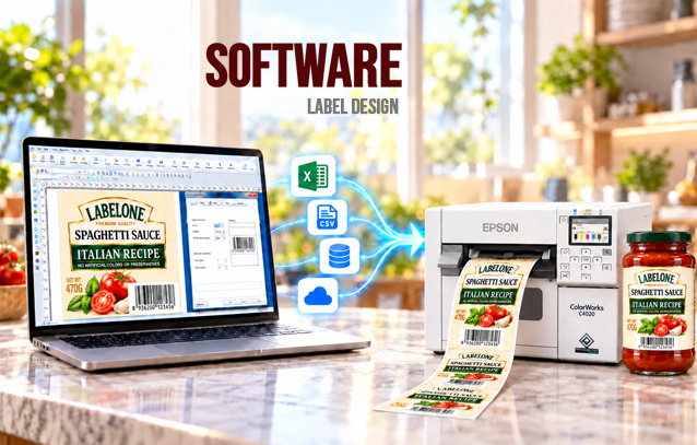 Label Design Software โปรแกรมออกแบบบาร์โค้ด Barcode Label Software โปรแกรมสร้างบาร์โค้ด โปรแกรมพิมพ์สติ๊กเกอร์บาร์โค้ด โปรแกรมปริ้นสติกเกอร์บาร์โค้ด
