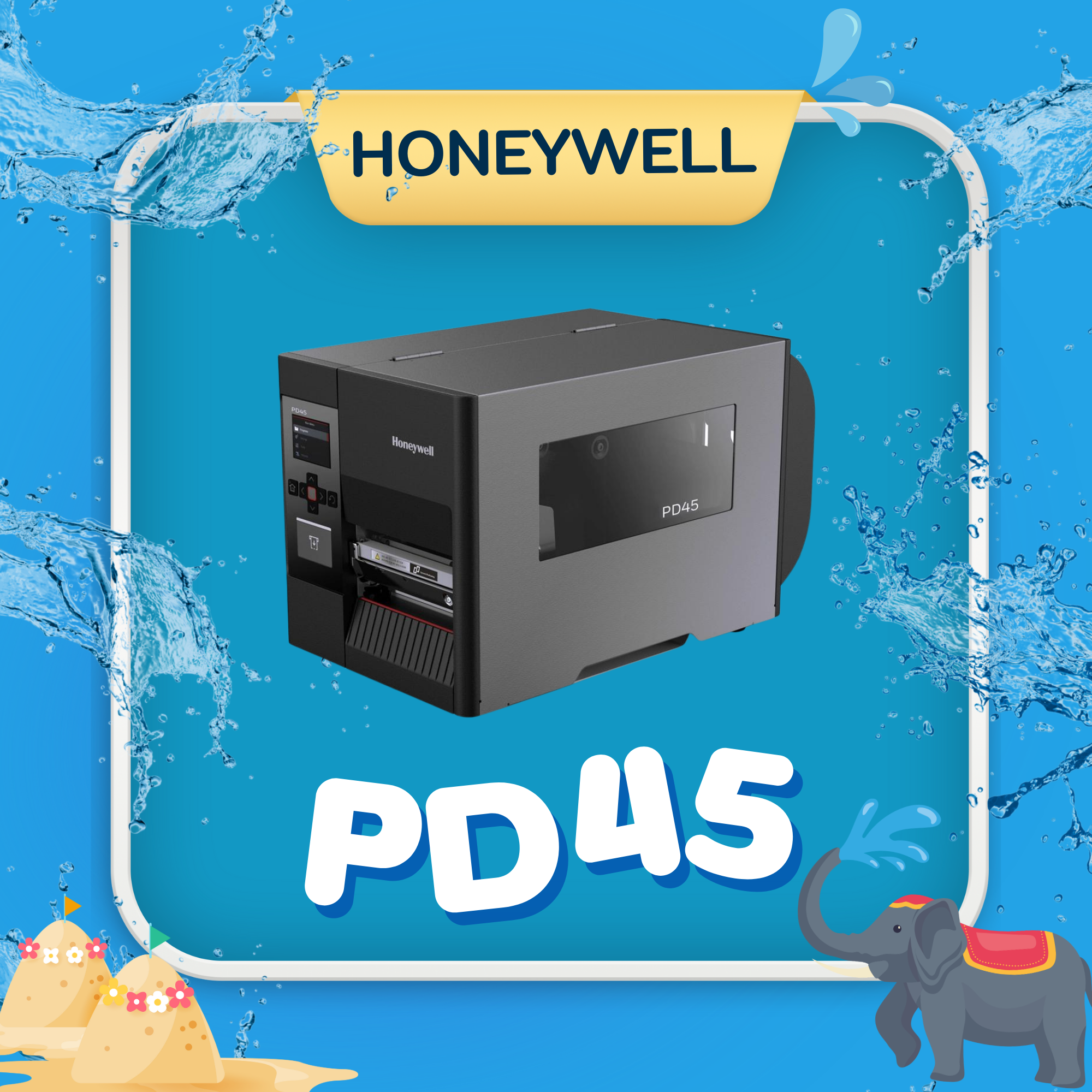เครื่องพิมพ์บาร์โค้ด Honeywell PD45 Printers Barcode