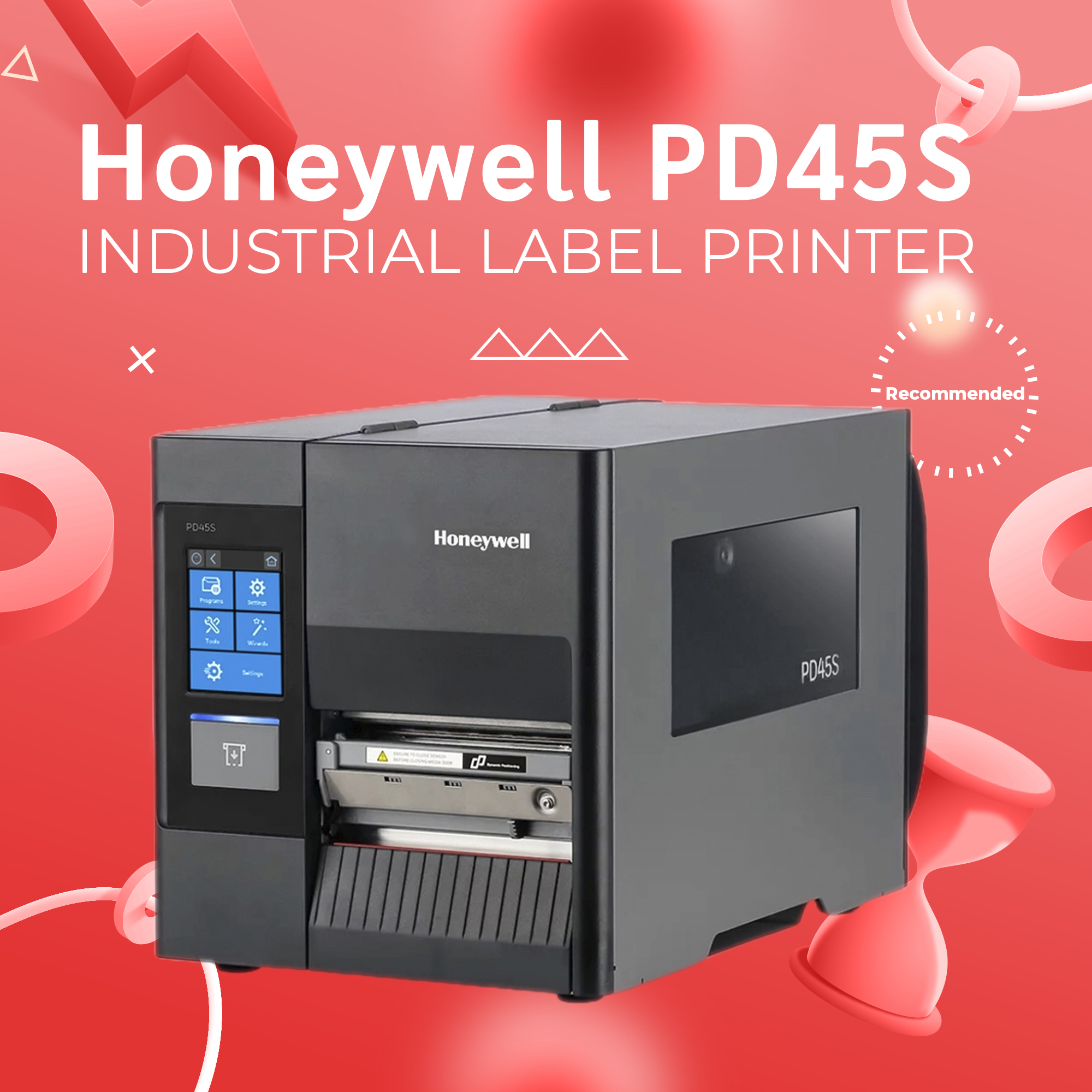 เครื่องพิมพ์บาร์โค้ด Honeywell PD45S Printer Barcode
