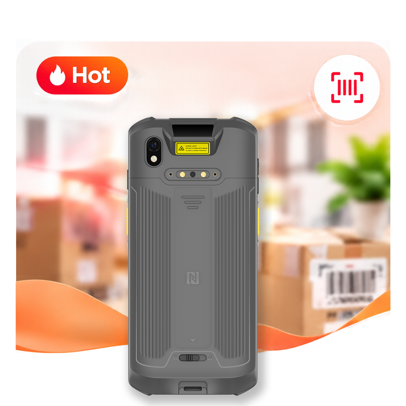 เครื่องอ่านบาร์โค้ดมือถือ Newland MT95 Kambur Pro Mobile Computer