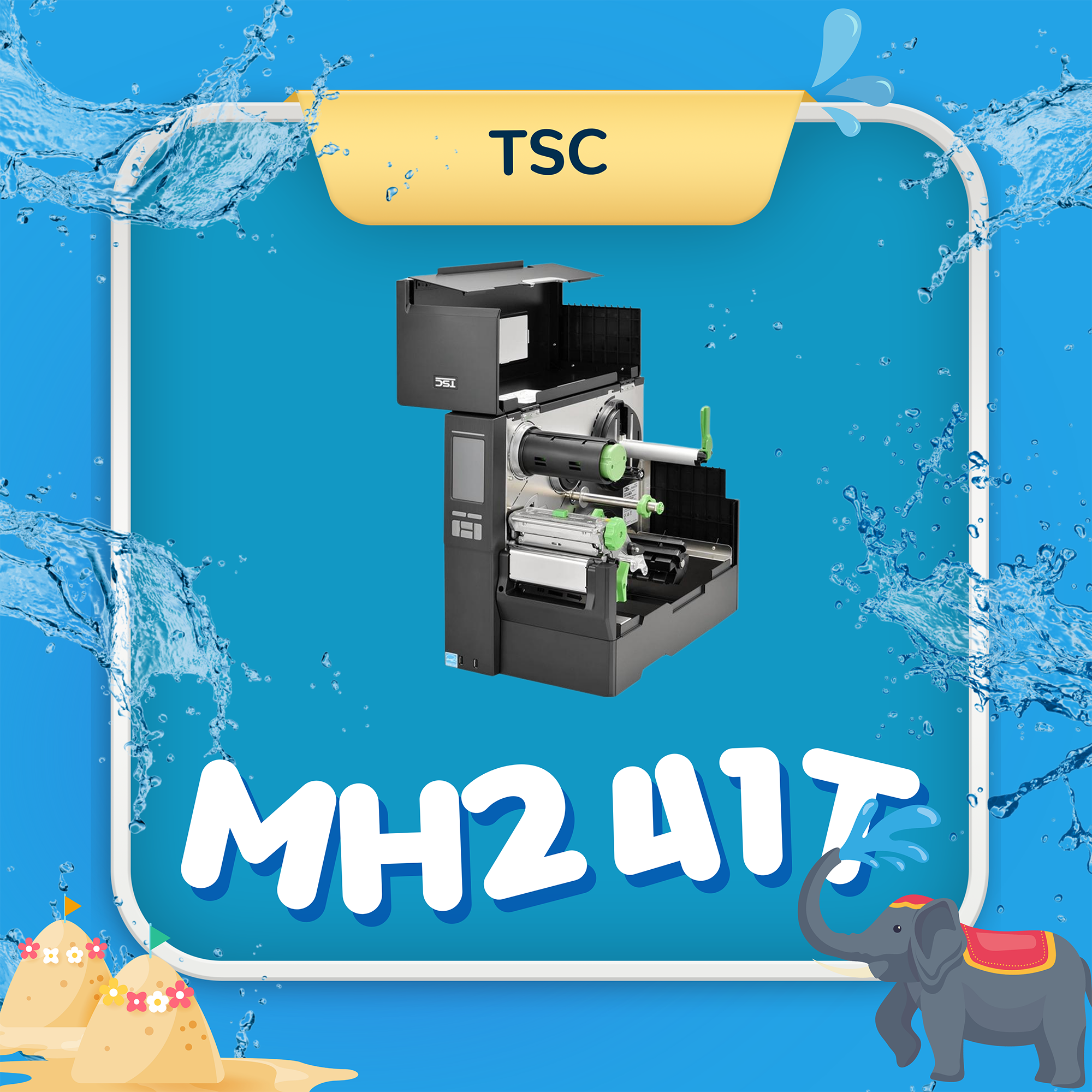 เครื่องพิมพ์บาร์โค้ด TSC MH241T Advance Printer Barcod