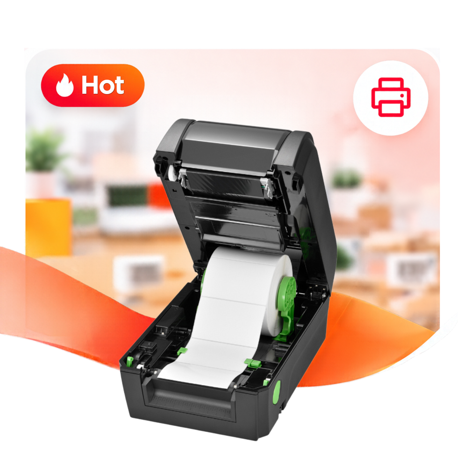 เครื่องอ่านบาร์โค้ด Honeywell HF811 Fixed Mount Scanner