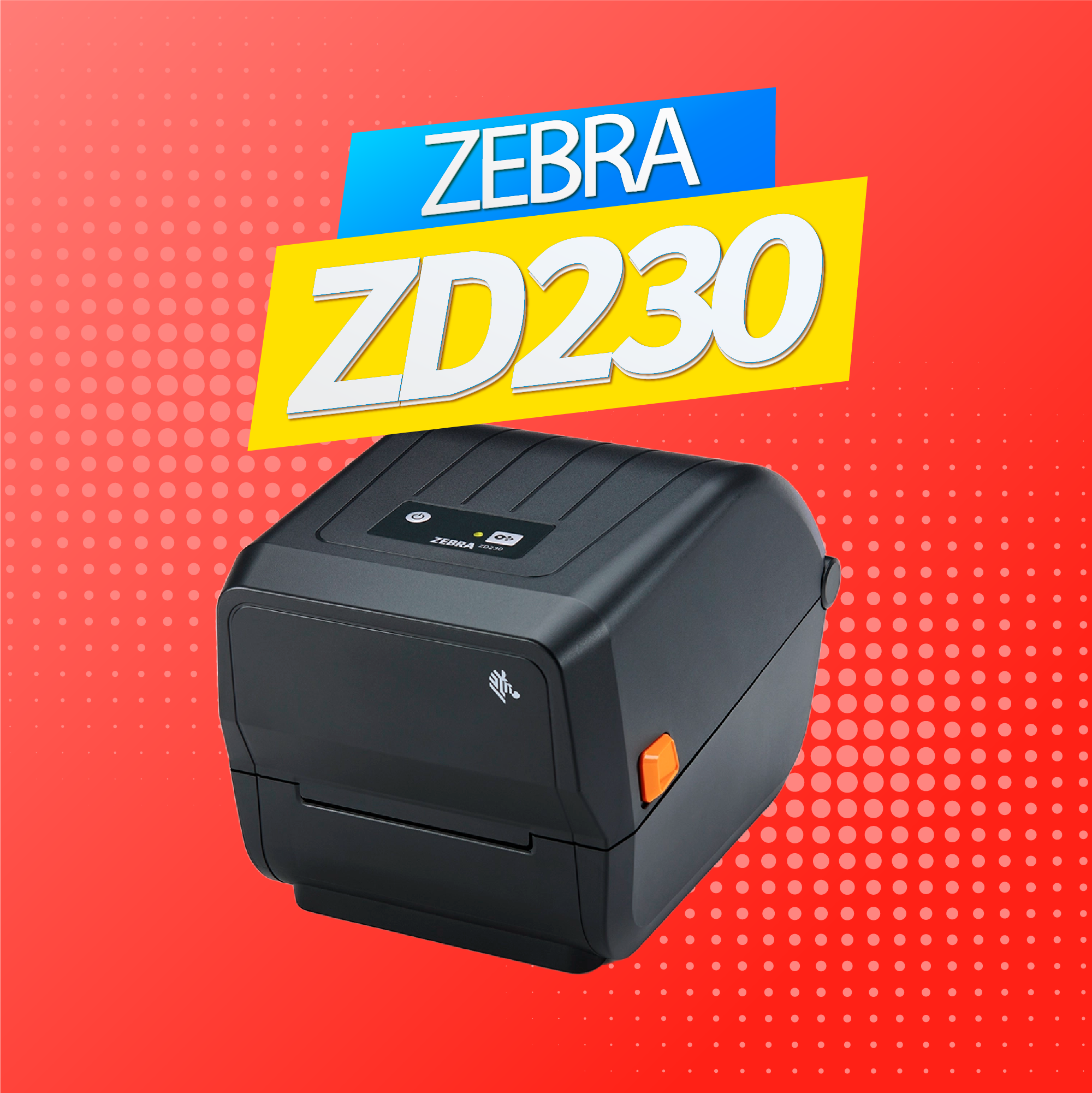 เครื่องปริ้นบาร์โค้ด Zebra ZD230 Printer Barcode