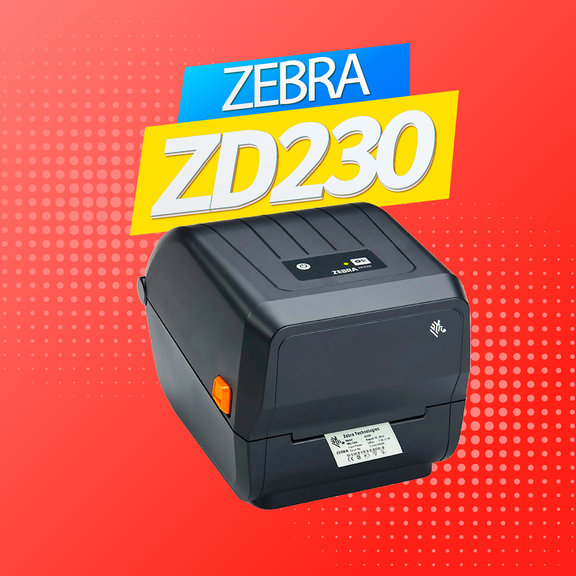 เครื่องปริ้นบาร์โค้ด Zebra ZD230 Printer Barcode