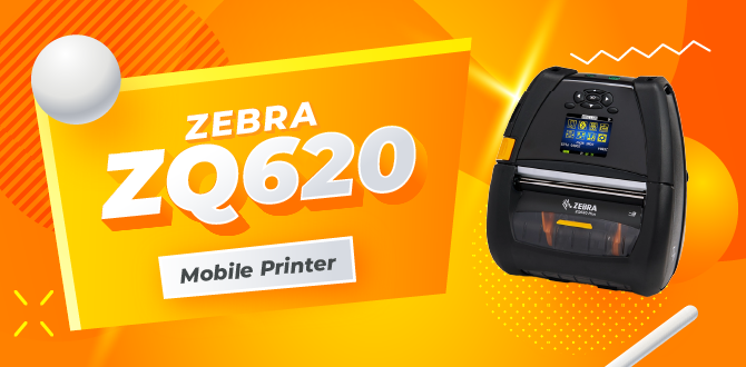 เครื่องพิมพ์ใบเสร็จไร้สาย Zebra ZQ620 Mobile Printers 